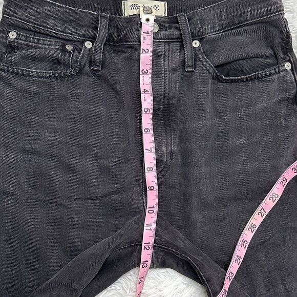 Madewell Black Balloon Jeans In Tall 26 with Button Fly - Picture 9 of 15